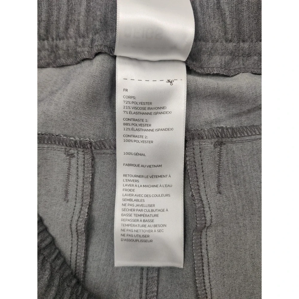 FIGS Tansen Jogger Scrub Pants Men's Medium Graphite Gray Drawstring